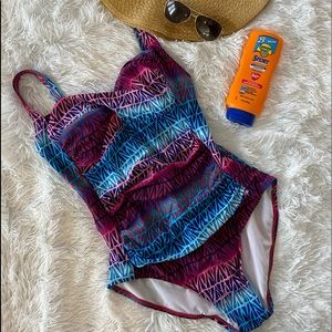 Swimsuits for All slimming suit! Size 10